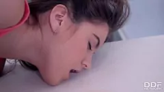 Play Flexible Teen Evelina Darling's Clinic Masturbation Session