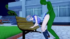 Odtwórz 3D Hentai Pokojówka Goblin Handjob Fantasy