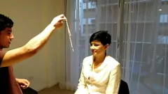 تشغيل 12: زوجة شهوانية وطبيبة نفسية مارس الجنس بشدة من قبل اثنين من المرضى في مكتبها